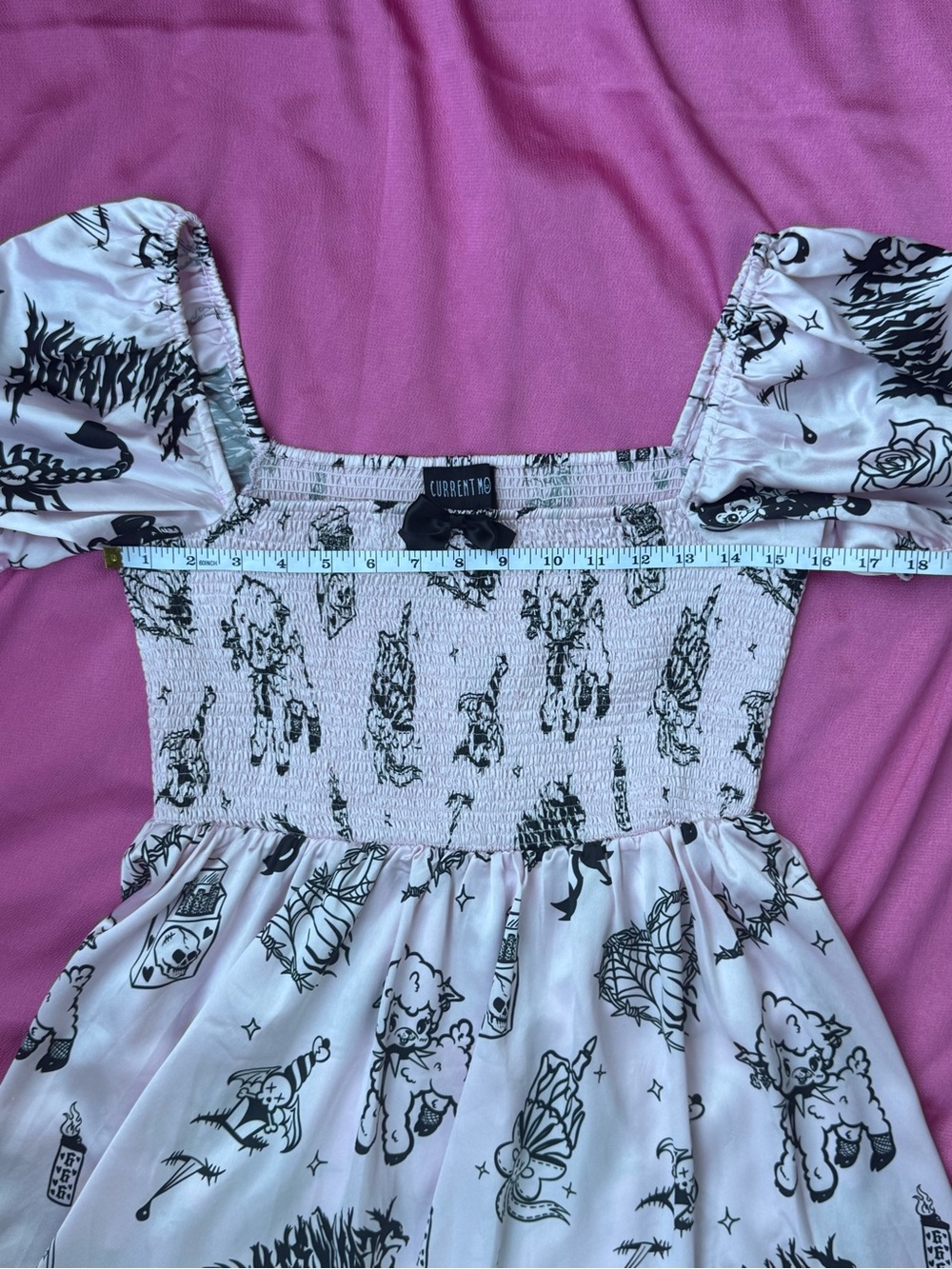 💖Current Mood Tattoo Dress💖 - Picture 4 of 7